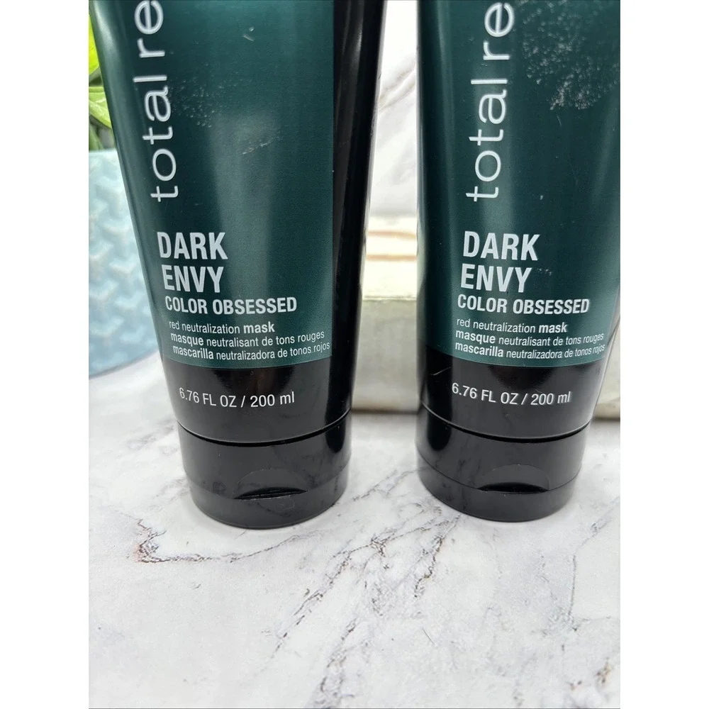 2-Matrix Total Results Dark Envy Color Obsessed Red Neutralization Mask 6.76 oz